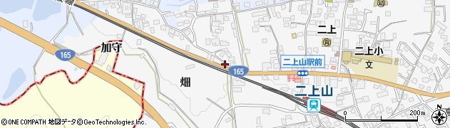 奈良県香芝市畑247周辺の地図