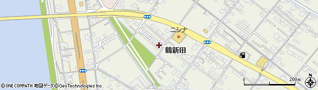 岡山県倉敷市連島町鶴新田351-18周辺の地図