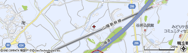 岡山県浅口市鴨方町小坂西3611周辺の地図