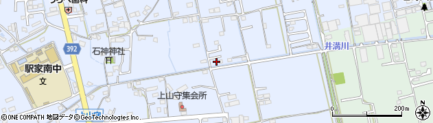 広島県福山市駅家町万能倉863周辺の地図