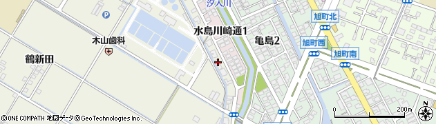 岡山県倉敷市連島町鶴新田3135周辺の地図