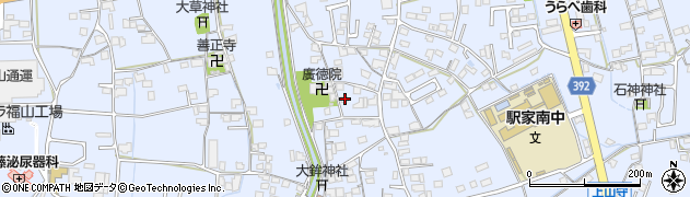 広島県福山市駅家町倉光230周辺の地図