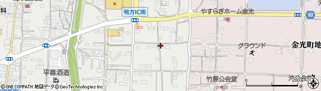 岡山県浅口市鴨方町鴨方1684周辺の地図