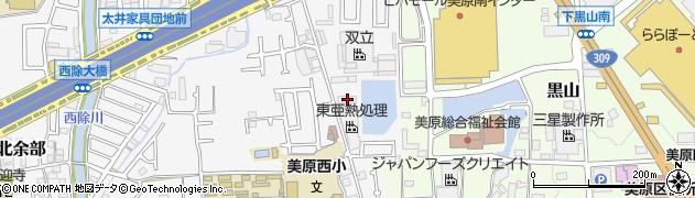大阪府堺市美原区太井670周辺の地図
