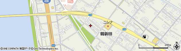 岡山県倉敷市連島町鶴新田351-9周辺の地図