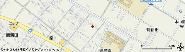 岡山県倉敷市連島町鶴新田557周辺の地図