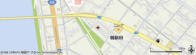 岡山県倉敷市連島町鶴新田351-8周辺の地図