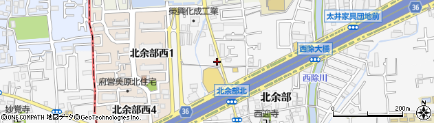 京栄部品周辺の地図