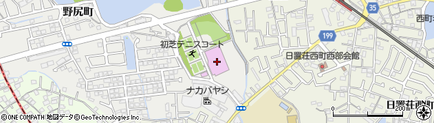 堺市立初芝体育館周辺の地図