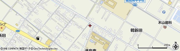 岡山県倉敷市連島町鶴新田599周辺の地図
