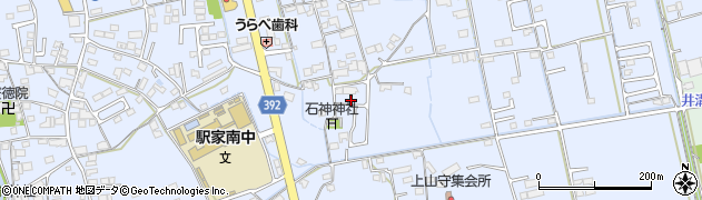 広島県福山市駅家町万能倉1178周辺の地図