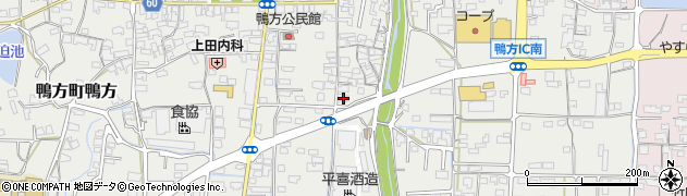 岡山県浅口市鴨方町鴨方1257周辺の地図