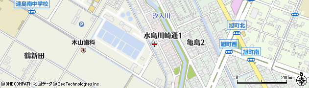 岡山県倉敷市連島町鶴新田3137周辺の地図