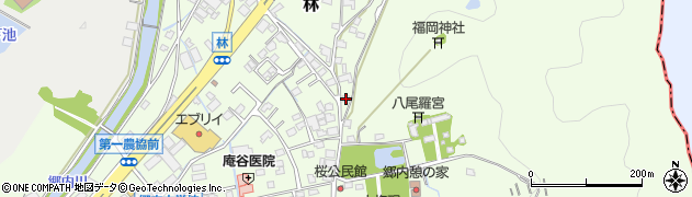 岡山県倉敷市林411周辺の地図