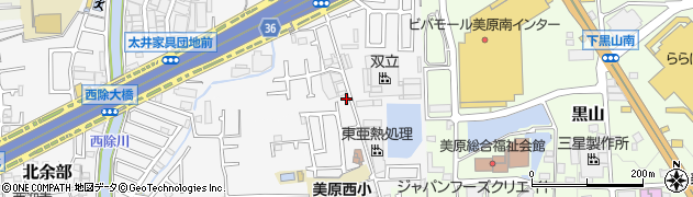 大阪府堺市美原区太井667周辺の地図