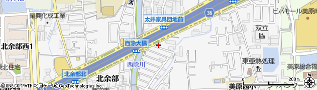 大阪府堺市美原区太井524周辺の地図