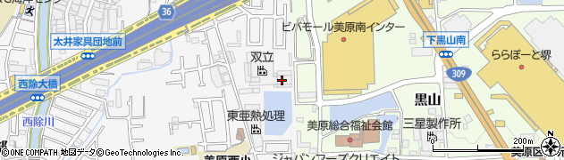 大阪府堺市美原区太井649周辺の地図