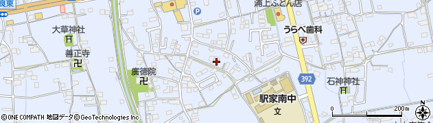 広島県福山市駅家町倉光168周辺の地図