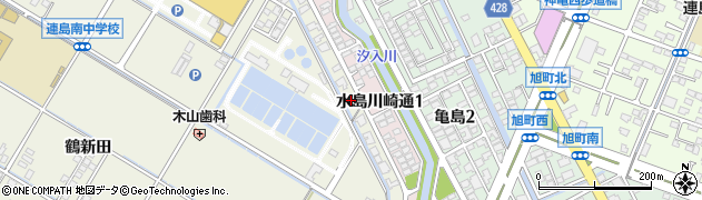 岡山県倉敷市連島町鶴新田3138周辺の地図