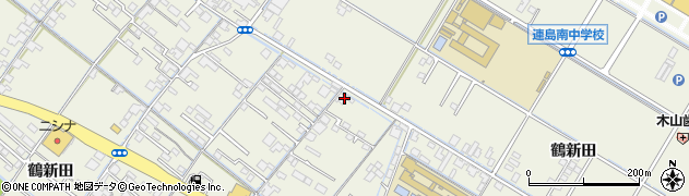 岡山県倉敷市連島町鶴新田551周辺の地図