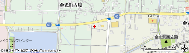 岡山県浅口市金光町占見新田19周辺の地図