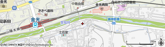 岡山県浅口市金光町大谷235周辺の地図