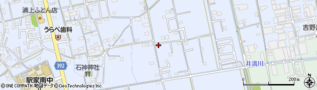 広島県福山市駅家町万能倉859周辺の地図