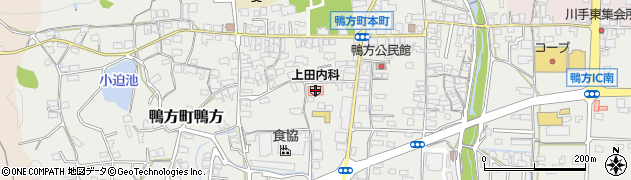 上田内科クリニック　ハミング指定居宅介護支援事業所周辺の地図