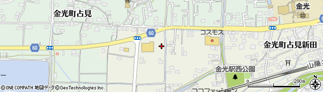 岡山県浅口市金光町占見新田47-1周辺の地図