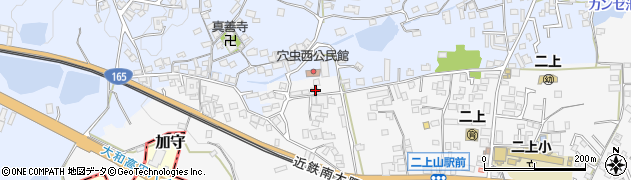 奈良県香芝市畑451周辺の地図