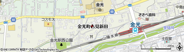 岡山県浅口市金光町占見新田293周辺の地図