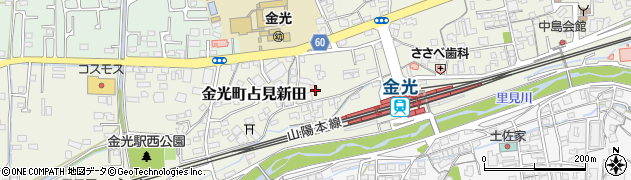 岡山県浅口市金光町占見新田366周辺の地図
