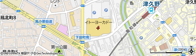 mister Donut イトーヨーカ堂津久野 ショップ周辺の地図