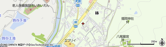 岡山県倉敷市林439周辺の地図