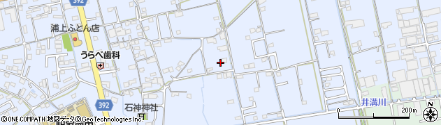 広島県福山市駅家町万能倉874周辺の地図