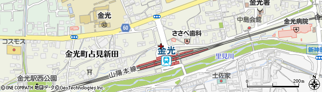 岡山県浅口市金光町占見新田399周辺の地図