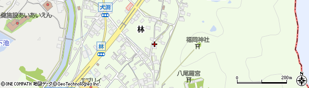 岡山県倉敷市林391周辺の地図