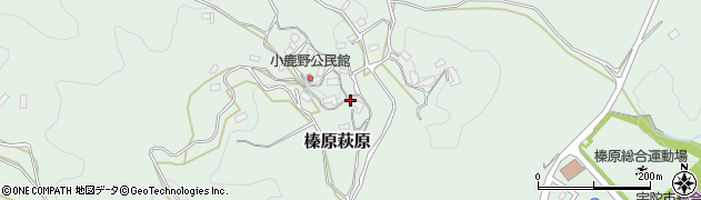 奈良県宇陀市榛原萩原1480周辺の地図