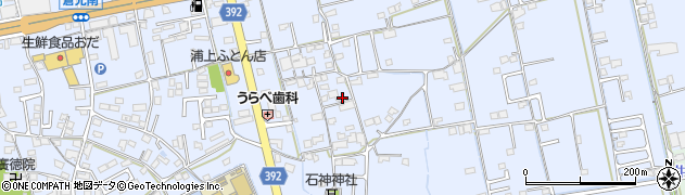 広島県福山市駅家町万能倉1194周辺の地図
