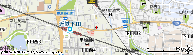 中信香芝支店周辺の地図