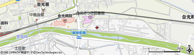 岡山県浅口市金光町大谷2491周辺の地図