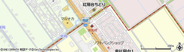 ドコモショップ　東紅陽台店周辺の地図