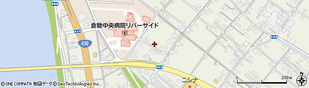 岡山県倉敷市連島町鶴新田247周辺の地図