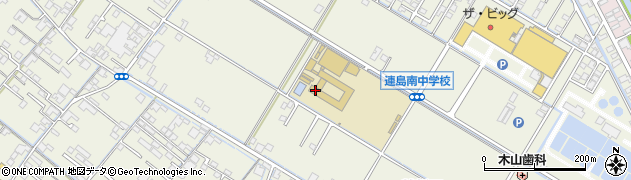 岡山県倉敷市連島町鶴新田1310周辺の地図