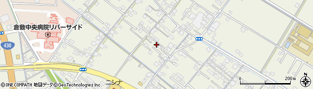 岡山県倉敷市連島町鶴新田419周辺の地図