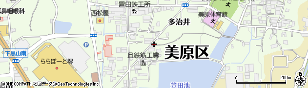 青野産業株式会社美原営業所周辺の地図
