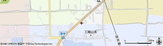 奈良県桜井市太田6周辺の地図