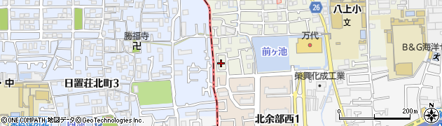 大阪府堺市美原区大饗360周辺の地図