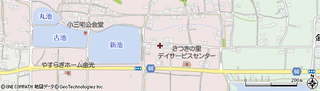 岡山県浅口市金光町地頭下311周辺の地図