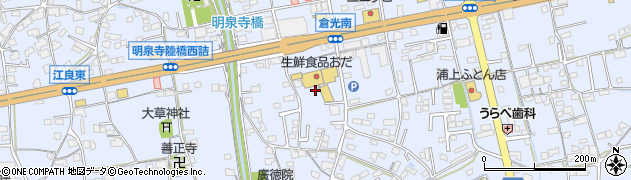 広島県福山市駅家町倉光274周辺の地図